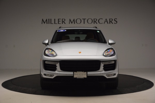 Used 2016 Porsche Cayenne Turbo for sale Sold at Aston Martin of Greenwich in Greenwich CT 06830 12