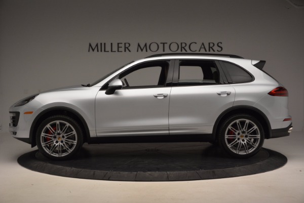 Used 2016 Porsche Cayenne Turbo for sale Sold at Aston Martin of Greenwich in Greenwich CT 06830 3