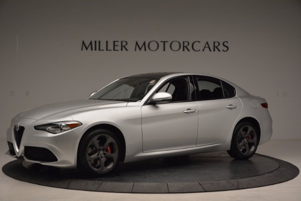 New 2017 Alfa Romeo Giulia Ti Q4 for sale Sold at Aston Martin of Greenwich in Greenwich CT 06830 2