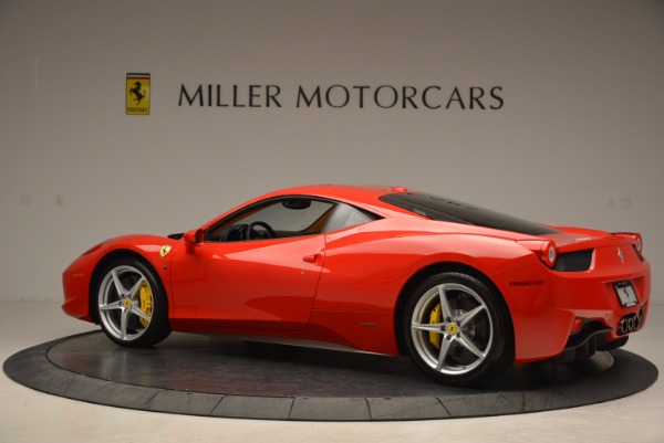 Used 2011 Ferrari 458 Italia for sale Sold at Aston Martin of Greenwich in Greenwich CT 06830 4