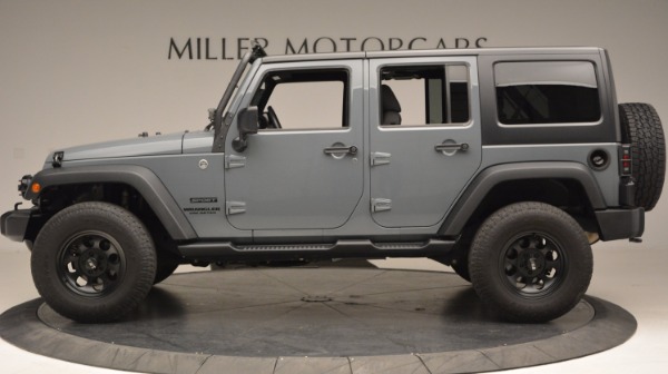 Used 2014 Jeep Wrangler Unlimited Sport for sale Sold at Aston Martin of Greenwich in Greenwich CT 06830 3