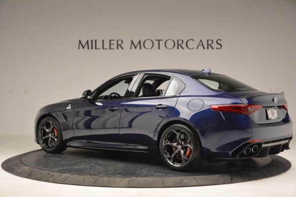 New 2017 Alfa Romeo Giulia Quadrifoglio for sale Sold at Aston Martin of Greenwich in Greenwich CT 06830 4