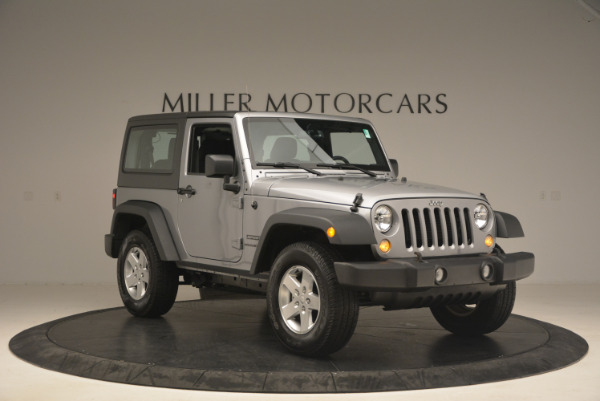 Used 2015 Jeep Wrangler Sport for sale Sold at Aston Martin of Greenwich in Greenwich CT 06830 11