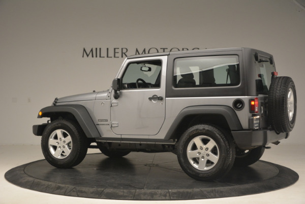 Used 2015 Jeep Wrangler Sport for sale Sold at Aston Martin of Greenwich in Greenwich CT 06830 4