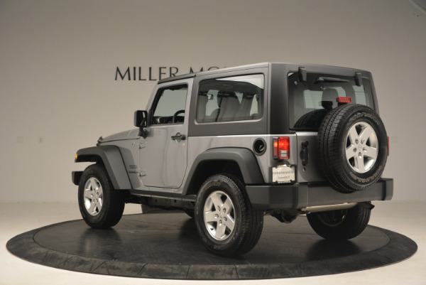 Used 2015 Jeep Wrangler Sport for sale Sold at Aston Martin of Greenwich in Greenwich CT 06830 5