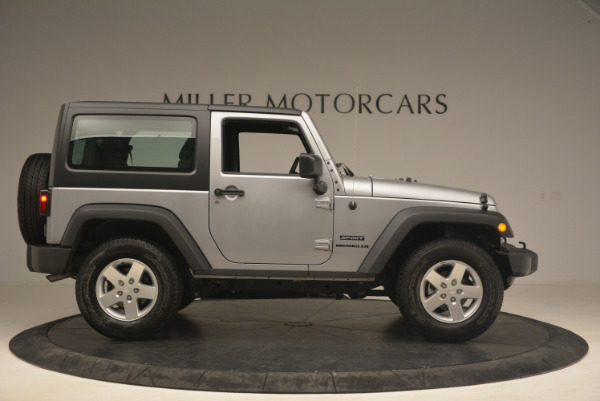 Used 2015 Jeep Wrangler Sport for sale Sold at Aston Martin of Greenwich in Greenwich CT 06830 9