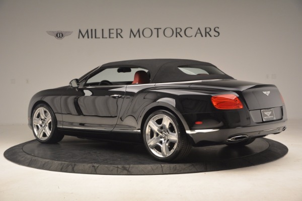 Used 2012 Bentley Continental GT W12 Convertible for sale Sold at Aston Martin of Greenwich in Greenwich CT 06830 17
