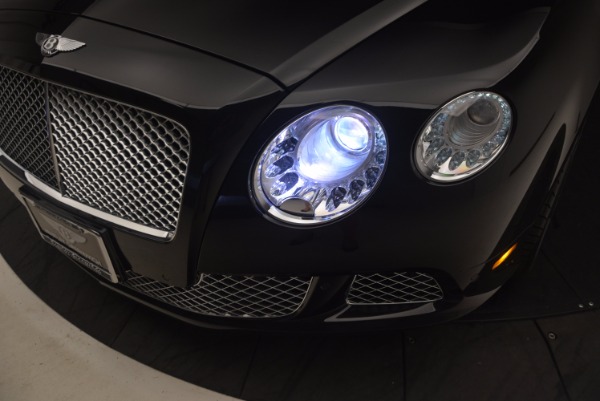 Used 2012 Bentley Continental GT W12 Convertible for sale Sold at Aston Martin of Greenwich in Greenwich CT 06830 28