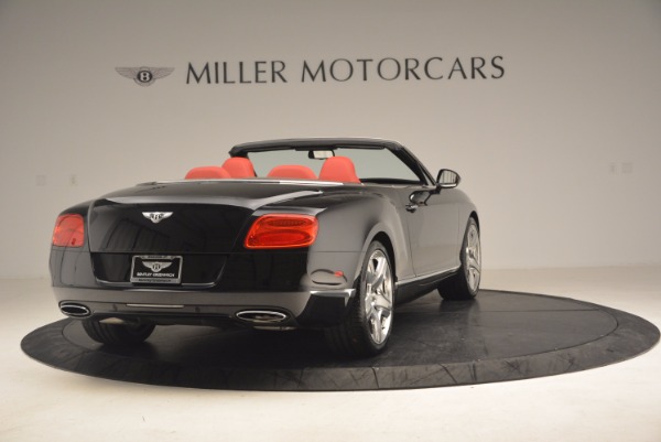 Used 2012 Bentley Continental GT W12 Convertible for sale Sold at Aston Martin of Greenwich in Greenwich CT 06830 7