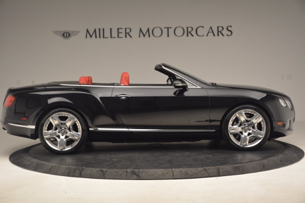 Used 2012 Bentley Continental GT W12 Convertible for sale Sold at Aston Martin of Greenwich in Greenwich CT 06830 9