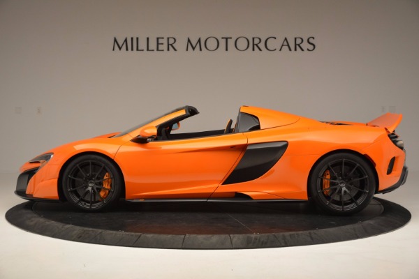 Used 2016 McLaren 675LT Spider Convertible for sale Sold at Aston Martin of Greenwich in Greenwich CT 06830 3