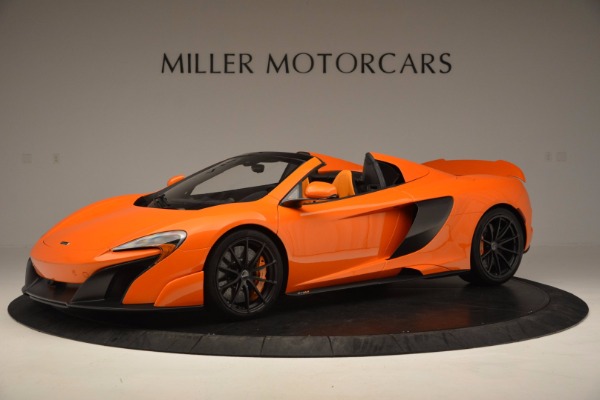 Used 2016 McLaren 675LT Spider Convertible for sale Sold at Aston Martin of Greenwich in Greenwich CT 06830 1