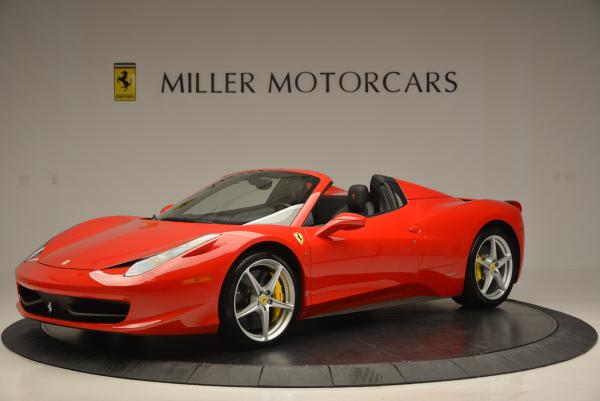 Used 2014 Ferrari 458 Spider for sale Sold at Aston Martin of Greenwich in Greenwich CT 06830 2