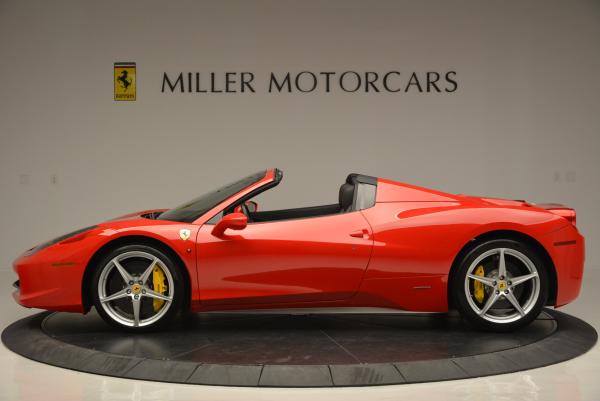 Used 2014 Ferrari 458 Spider for sale Sold at Aston Martin of Greenwich in Greenwich CT 06830 3