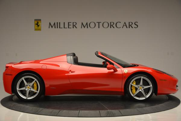 Used 2014 Ferrari 458 Spider for sale Sold at Aston Martin of Greenwich in Greenwich CT 06830 9