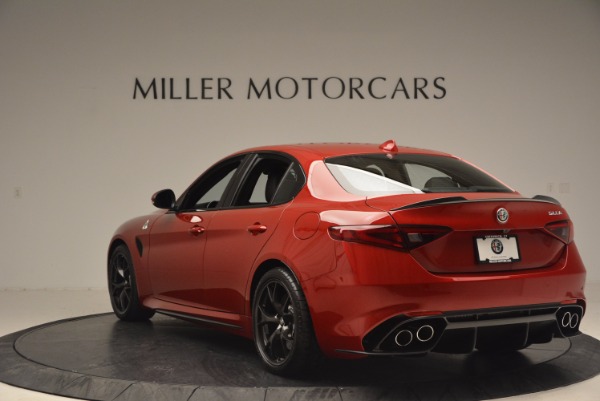 New 2017 Alfa Romeo Giulia Quadrifoglio Quadrifoglio for sale Sold at Aston Martin of Greenwich in Greenwich CT 06830 5