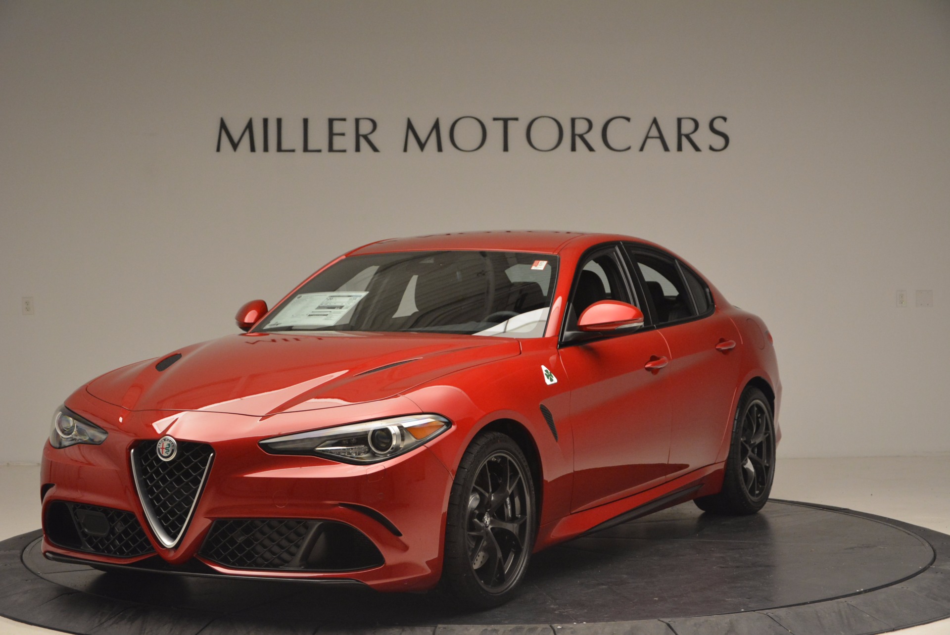 New 2017 Alfa Romeo Giulia Quadrifoglio Quadrifoglio for sale Sold at Aston Martin of Greenwich in Greenwich CT 06830 1