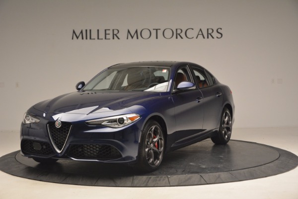 New 2017 Alfa Romeo Giulia Ti Q4 for sale Sold at Aston Martin of Greenwich in Greenwich CT 06830 1