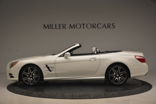 Used 2015 Mercedes Benz SL-Class SL 550 for sale Sold at Aston Martin of Greenwich in Greenwich CT 06830 3