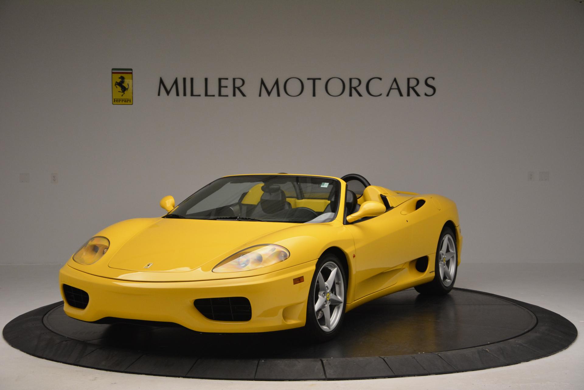 Used 2003 Ferrari 360 Spider 6-Speed Manual for sale Sold at Aston Martin of Greenwich in Greenwich CT 06830 1