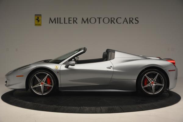 Used 2013 Ferrari 458 Spider for sale Sold at Aston Martin of Greenwich in Greenwich CT 06830 3