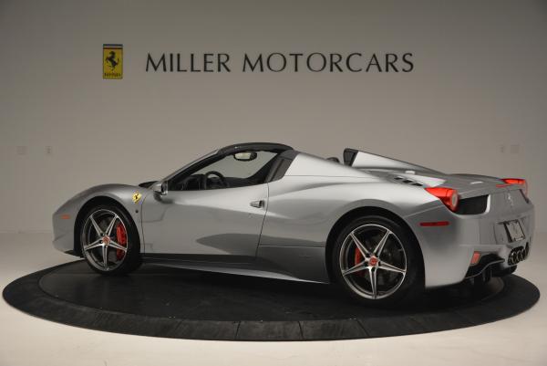 Used 2013 Ferrari 458 Spider for sale Sold at Aston Martin of Greenwich in Greenwich CT 06830 4