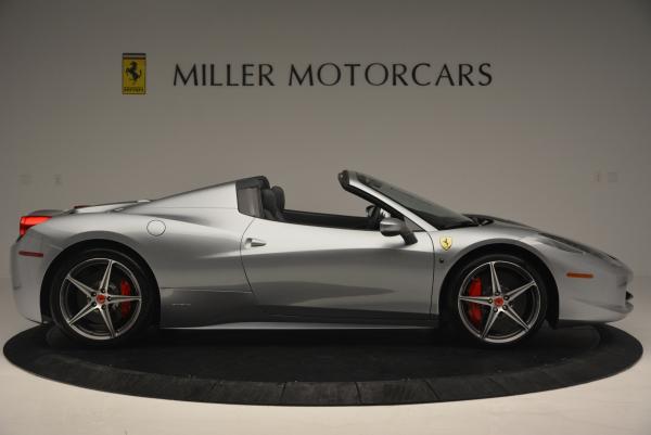 Used 2013 Ferrari 458 Spider for sale Sold at Aston Martin of Greenwich in Greenwich CT 06830 9