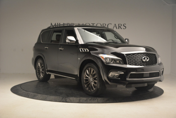 Used 2015 INFINITI QX80 Limited 4WD for sale Sold at Aston Martin of Greenwich in Greenwich CT 06830 11