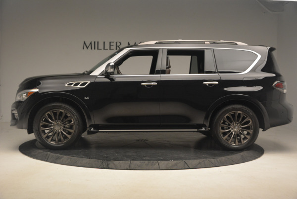 Used 2015 INFINITI QX80 Limited 4WD for sale Sold at Aston Martin of Greenwich in Greenwich CT 06830 3