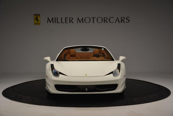 Used 2012 Ferrari 458 Spider for sale Sold at Aston Martin of Greenwich in Greenwich CT 06830 12