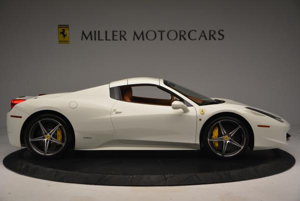 Used 2012 Ferrari 458 Spider for sale Sold at Aston Martin of Greenwich in Greenwich CT 06830 21