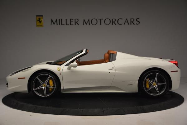 Used 2012 Ferrari 458 Spider for sale Sold at Aston Martin of Greenwich in Greenwich CT 06830 3
