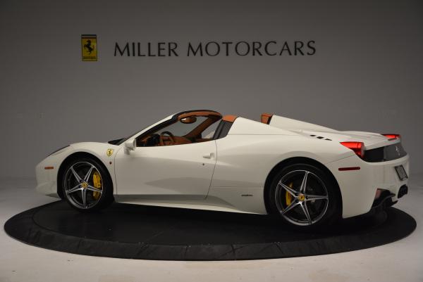 Used 2012 Ferrari 458 Spider for sale Sold at Aston Martin of Greenwich in Greenwich CT 06830 4