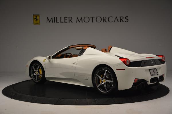 Used 2012 Ferrari 458 Spider for sale Sold at Aston Martin of Greenwich in Greenwich CT 06830 5