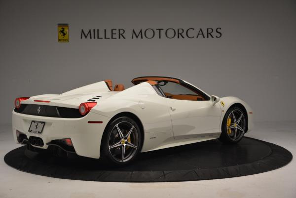 Used 2012 Ferrari 458 Spider for sale Sold at Aston Martin of Greenwich in Greenwich CT 06830 8