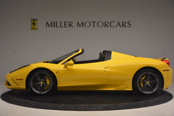 Used 2015 Ferrari 458 Speciale Aperta for sale Sold at Aston Martin of Greenwich in Greenwich CT 06830 3