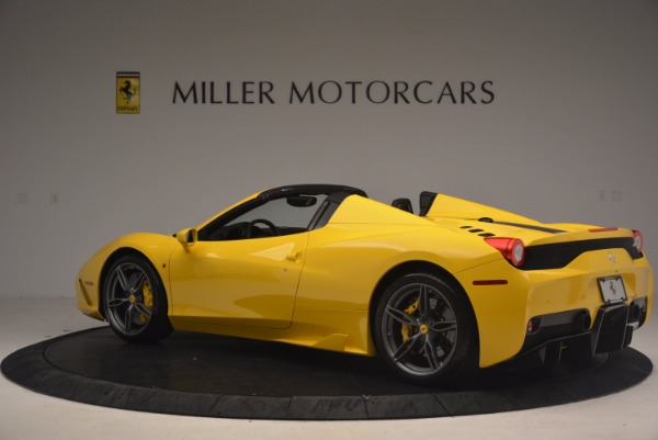 Used 2015 Ferrari 458 Speciale Aperta for sale Sold at Aston Martin of Greenwich in Greenwich CT 06830 4