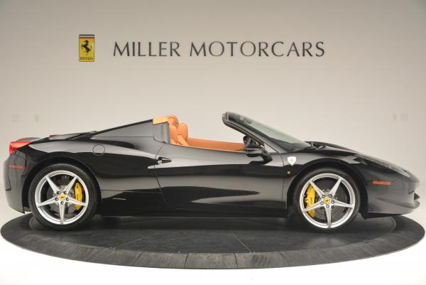 Used 2015 Ferrari 458 Spider for sale Sold at Aston Martin of Greenwich in Greenwich CT 06830 9