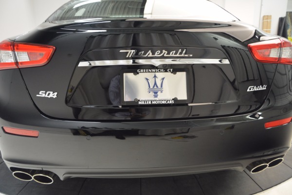 New 2017 Maserati Ghibli Nerissimo Edition S Q4 for sale Sold at Aston Martin of Greenwich in Greenwich CT 06830 28