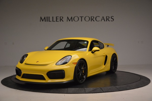 Used 2016 Porsche Cayman GT4 for sale Sold at Aston Martin of Greenwich in Greenwich CT 06830 1