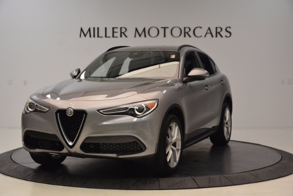 New 2018 Alfa Romeo Stelvio Ti Sport Q4 for sale Sold at Aston Martin of Greenwich in Greenwich CT 06830 1