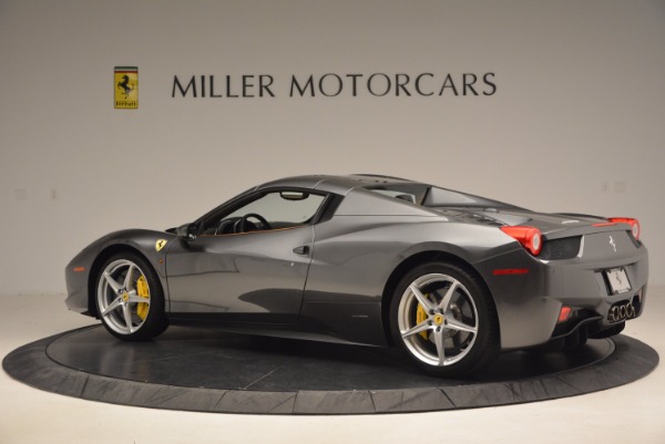 Used 2015 Ferrari 458 Spider for sale Sold at Aston Martin of Greenwich in Greenwich CT 06830 16