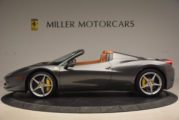 Used 2015 Ferrari 458 Spider for sale Sold at Aston Martin of Greenwich in Greenwich CT 06830 3