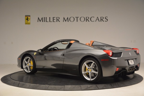 Used 2015 Ferrari 458 Spider for sale Sold at Aston Martin of Greenwich in Greenwich CT 06830 4