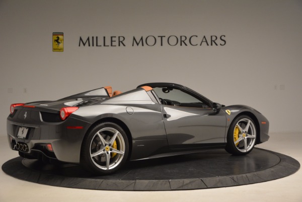 Used 2015 Ferrari 458 Spider for sale Sold at Aston Martin of Greenwich in Greenwich CT 06830 8