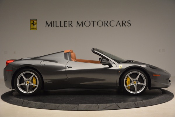 Used 2015 Ferrari 458 Spider for sale Sold at Aston Martin of Greenwich in Greenwich CT 06830 9