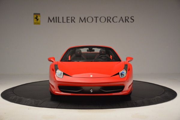 Used 2014 Ferrari 458 Spider for sale Sold at Aston Martin of Greenwich in Greenwich CT 06830 12