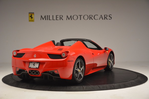 Used 2014 Ferrari 458 Spider for sale Sold at Aston Martin of Greenwich in Greenwich CT 06830 7