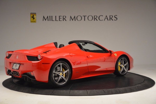 Used 2014 Ferrari 458 Spider for sale Sold at Aston Martin of Greenwich in Greenwich CT 06830 8