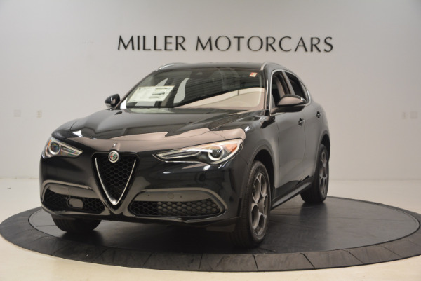 New 2018 Alfa Romeo Stelvio Q4 for sale Sold at Aston Martin of Greenwich in Greenwich CT 06830 1